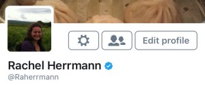Screenshot of my verified Twitter profile